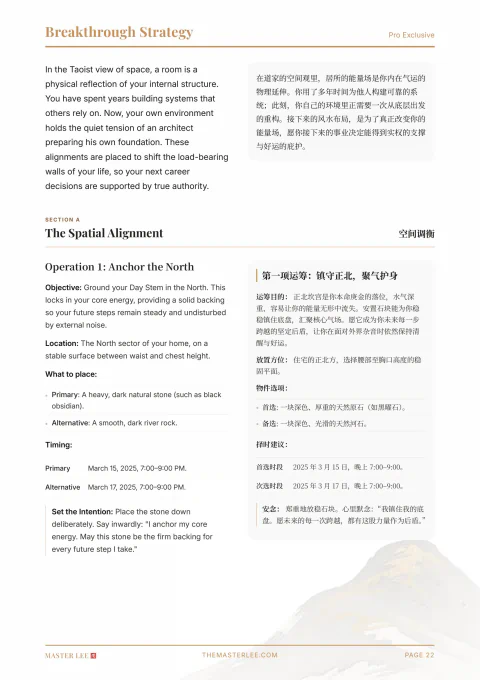Breakthrough Strategy page 22 in a Life Architecture Pro report